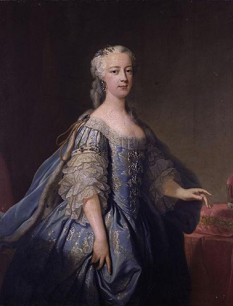 Jean Baptiste van Loo Princess Amellia of Great Britain Germany oil painting art